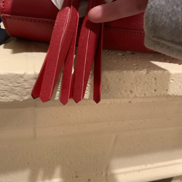 A dark red Robert Cavalli handbag - Picture 7 of 7